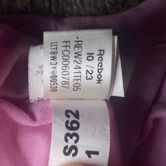 Reebok - Light Purple Cotton Blend Shirt - Size Medium - Picture 11 of 11